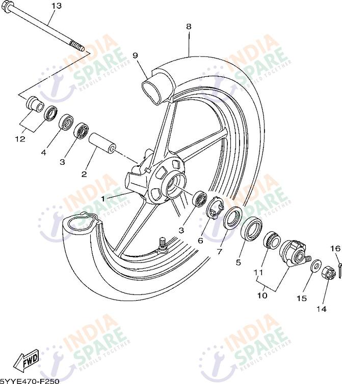 FRONT WHEEL